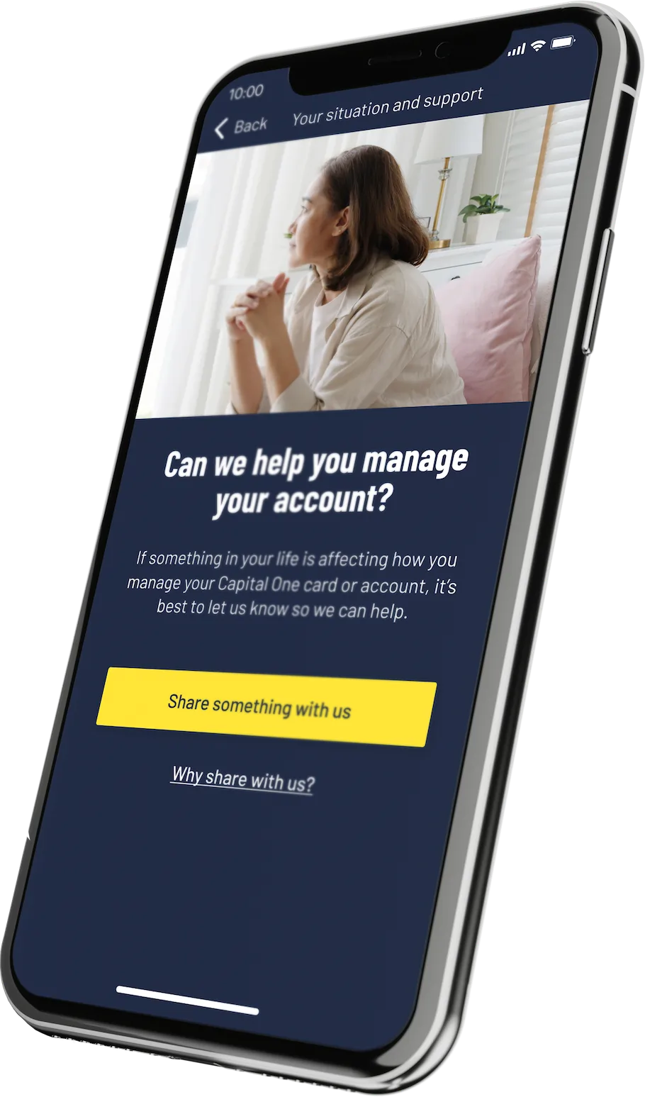 Capital One mobile app